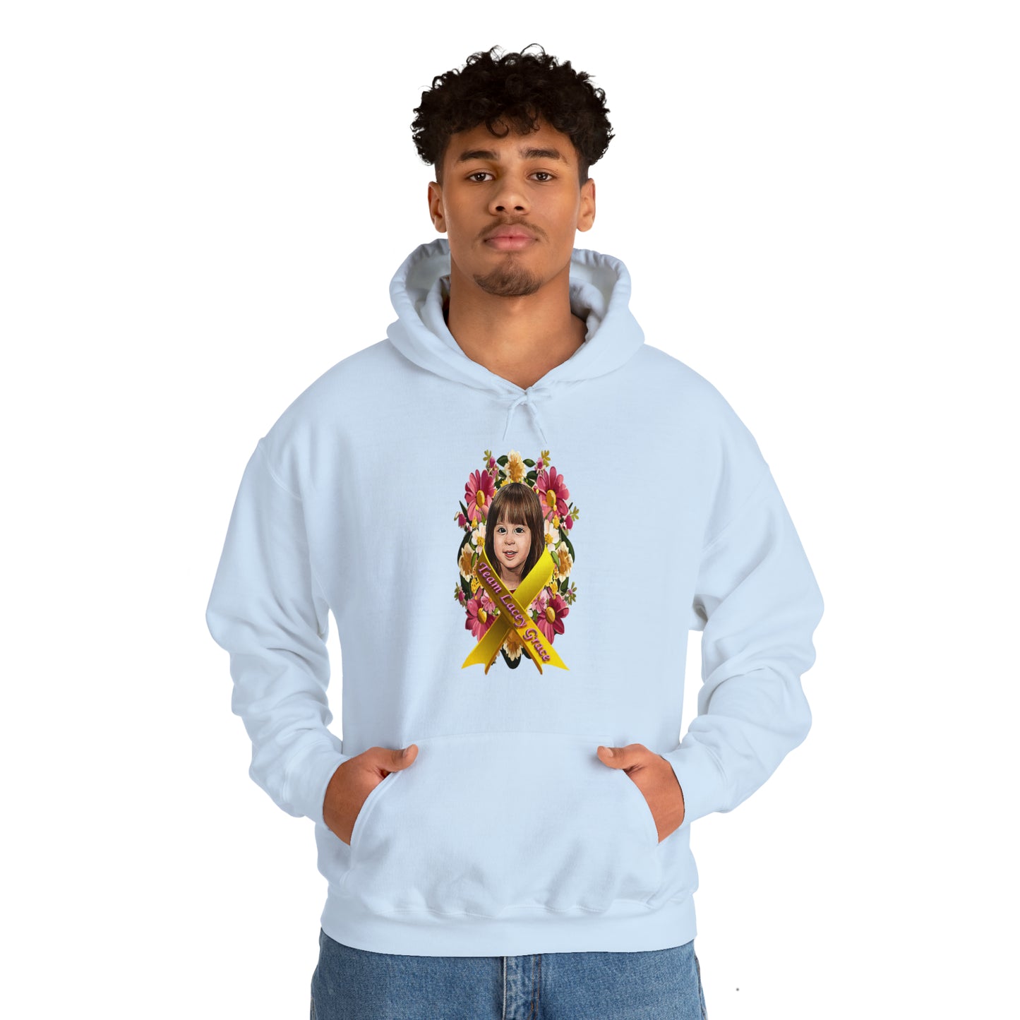 Adult Sweatshirt - Lacey w/ Flowers