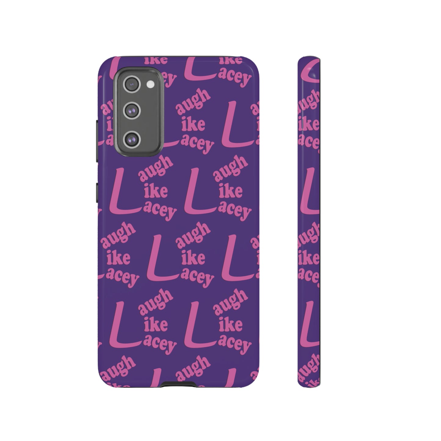 Tough Phone Cases - Laugh Like Lacey (Purple Multi)