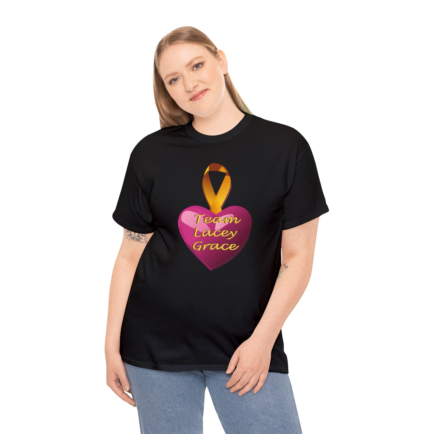 Adult T-Shirt - Heart Ornament