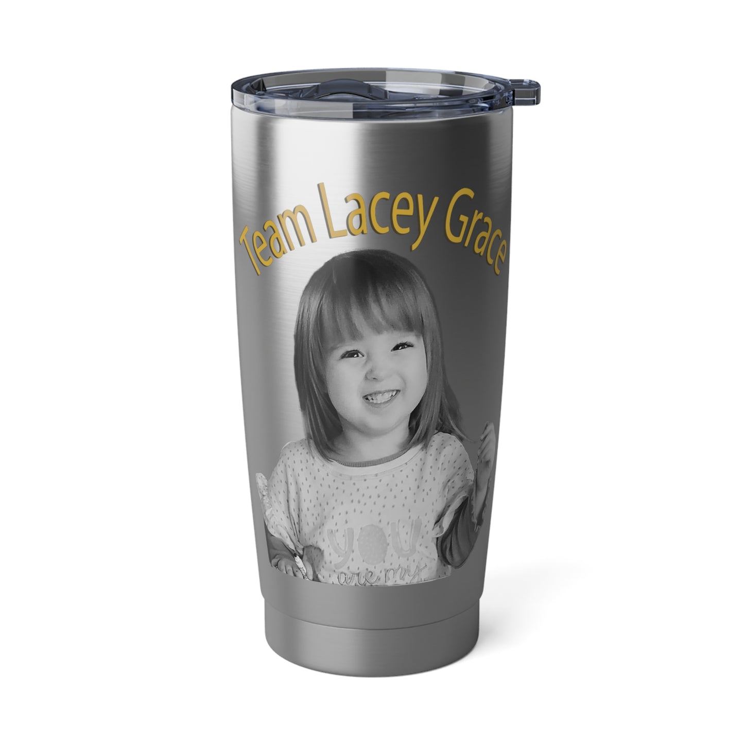 20oz Tumbler - B&W Lacey