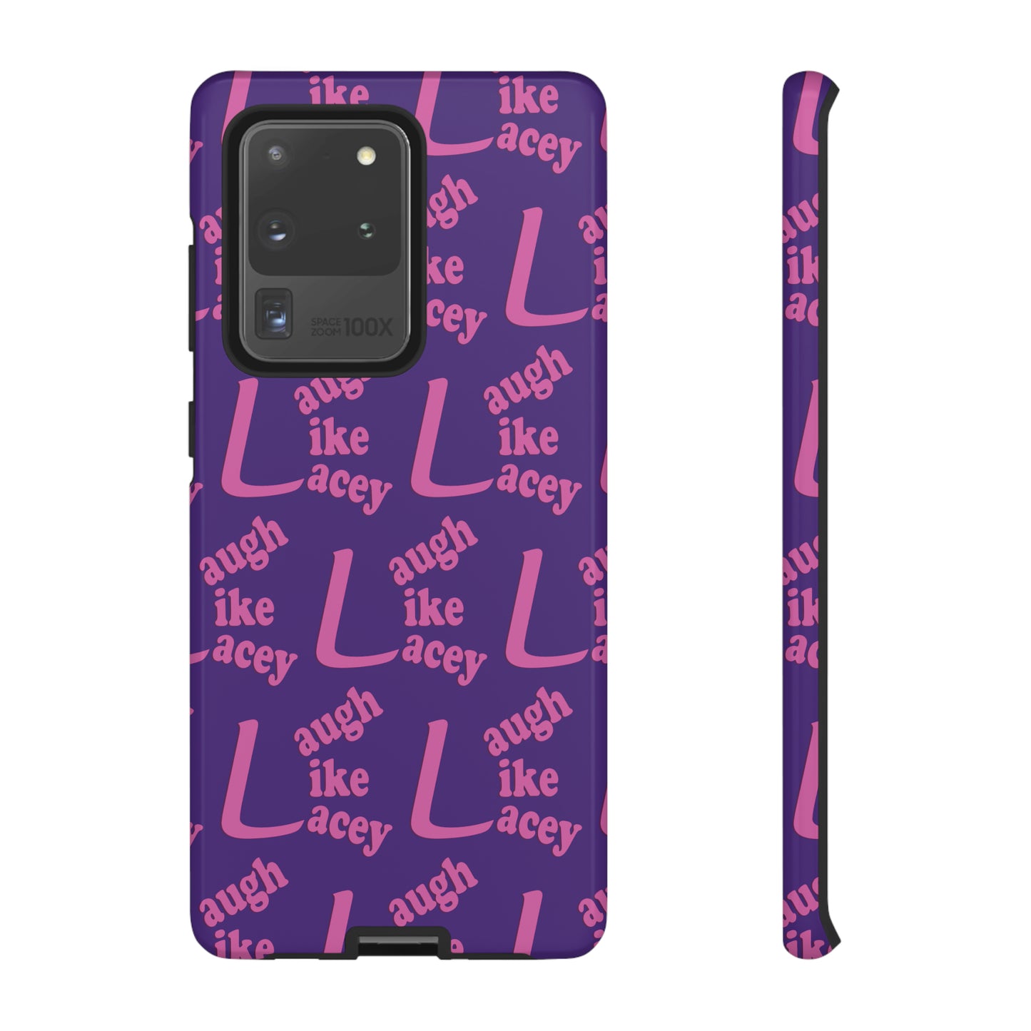 Tough Phone Cases - Laugh Like Lacey (Purple Multi)