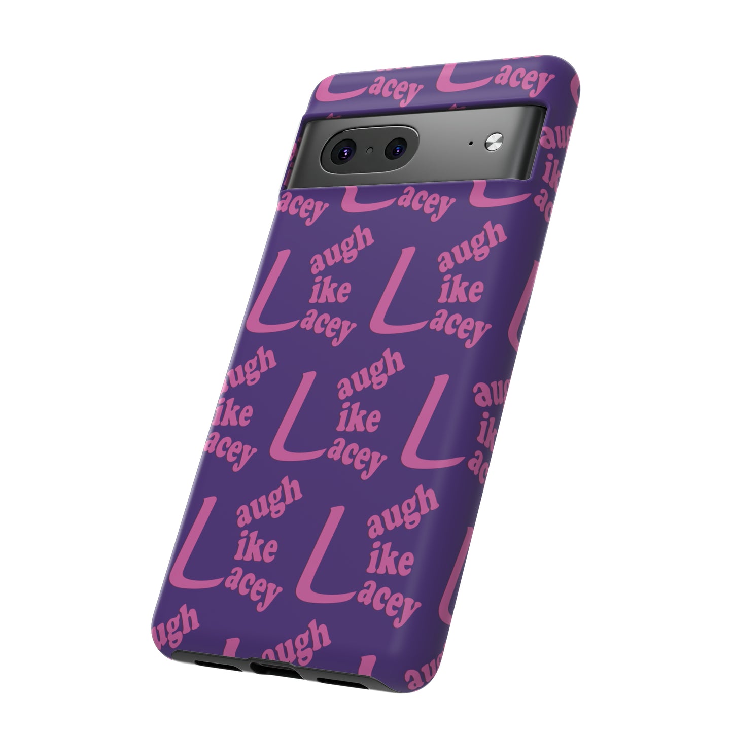 Tough Phone Cases - Laugh Like Lacey (Purple Multi)