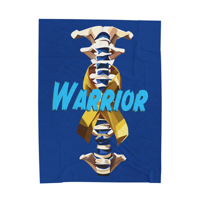 Velveteen Plush Blanket - Warrior