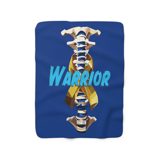 Sherpa Fleece Blanket - Warrior