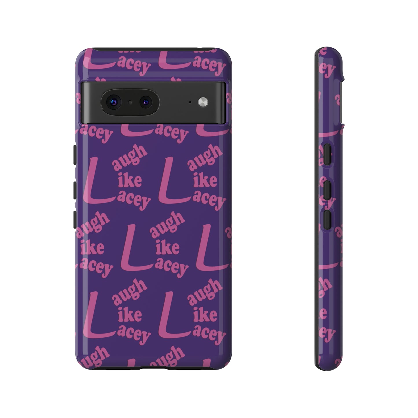 Tough Phone Cases - Laugh Like Lacey (Purple Multi)