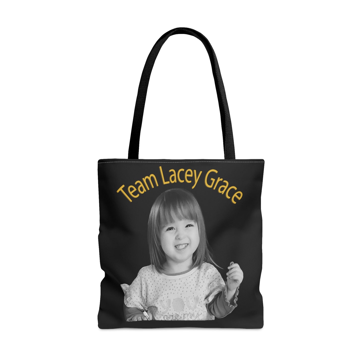 Tote Bag - B&W Lacey