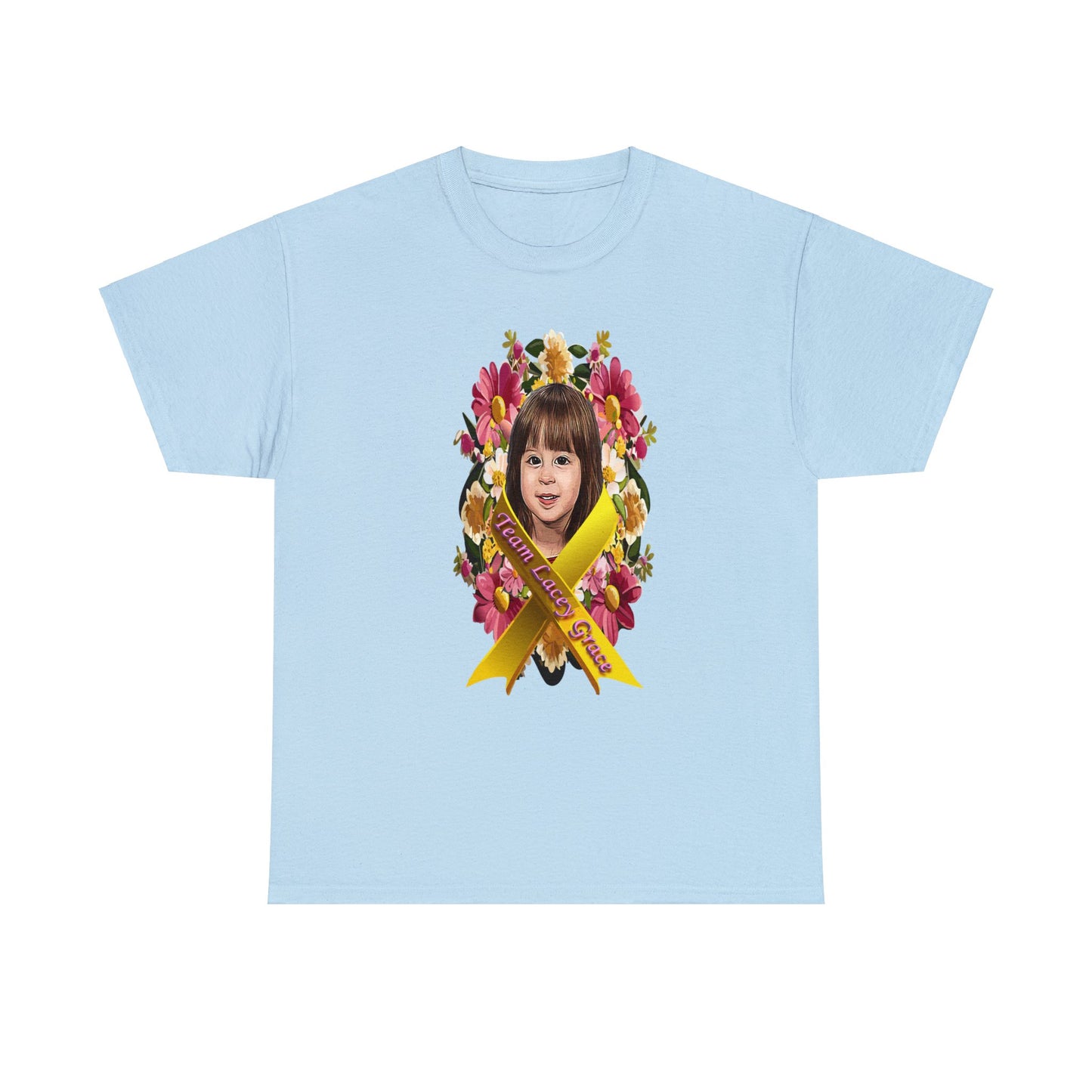 Adult T-Shirt - Lacey w/ Flowers