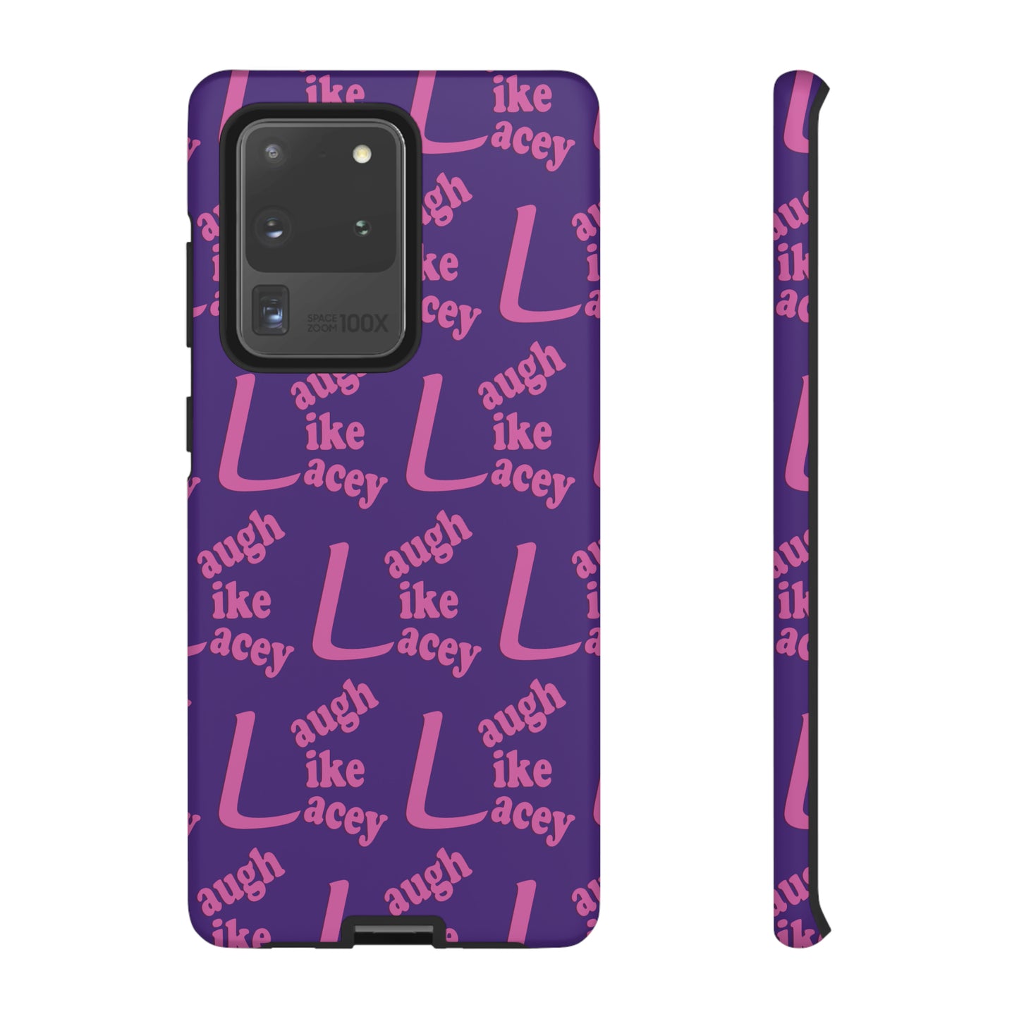 Tough Phone Cases - Laugh Like Lacey (Purple Multi)