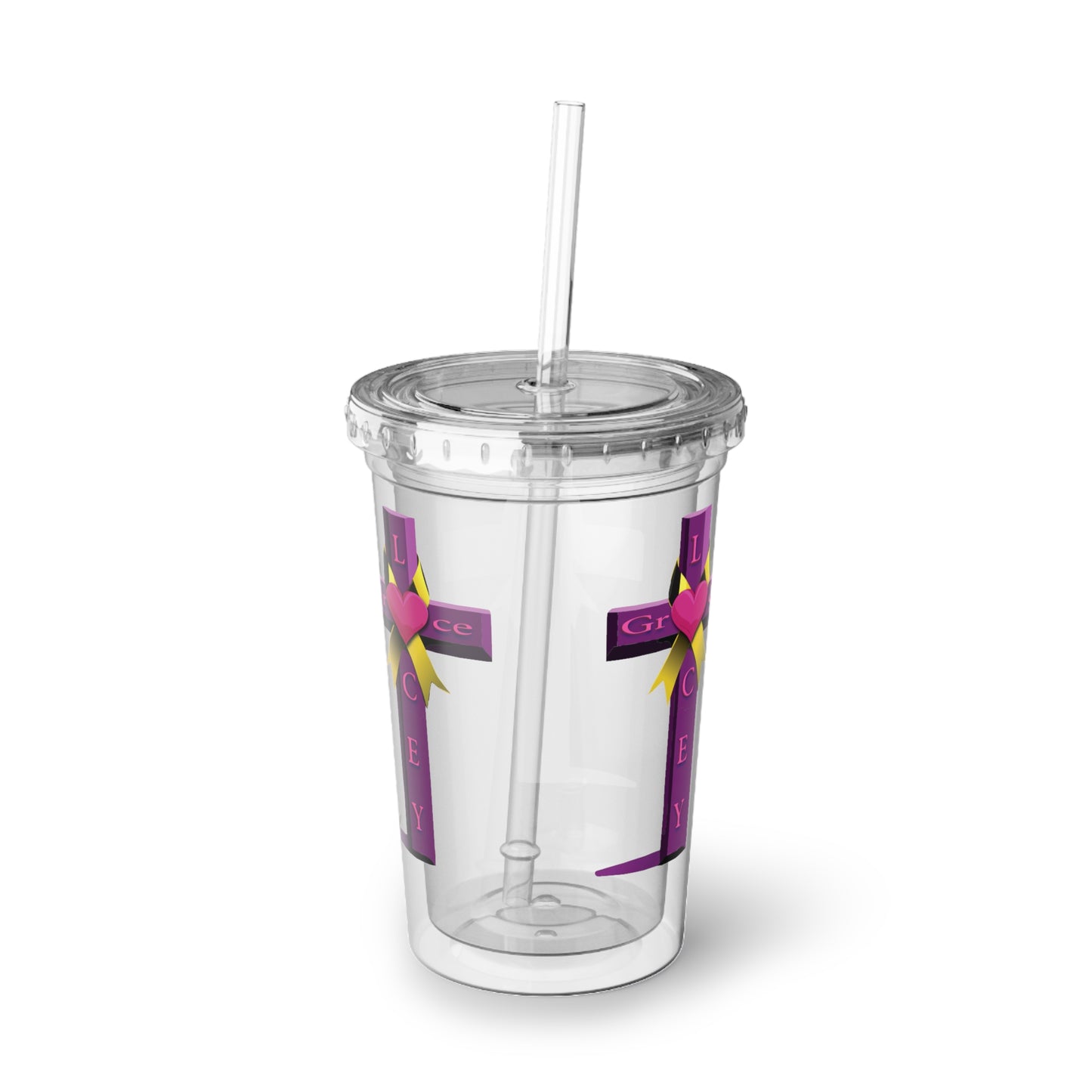 Acrylic Cup - Cross