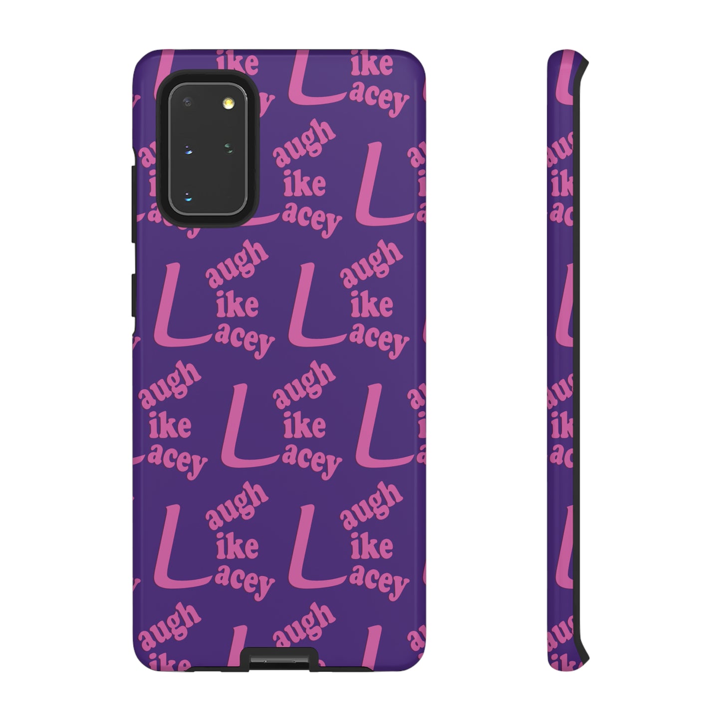 Tough Phone Cases - Laugh Like Lacey (Purple Multi)