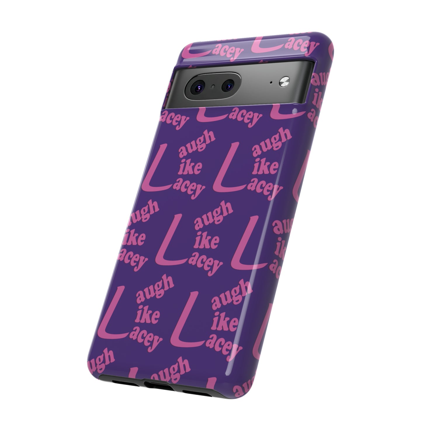 Tough Phone Cases - Laugh Like Lacey (Purple Multi)