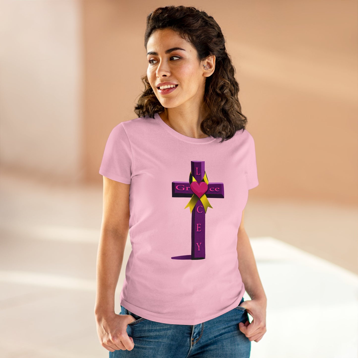 Adult Women's T-Shirt - Cross