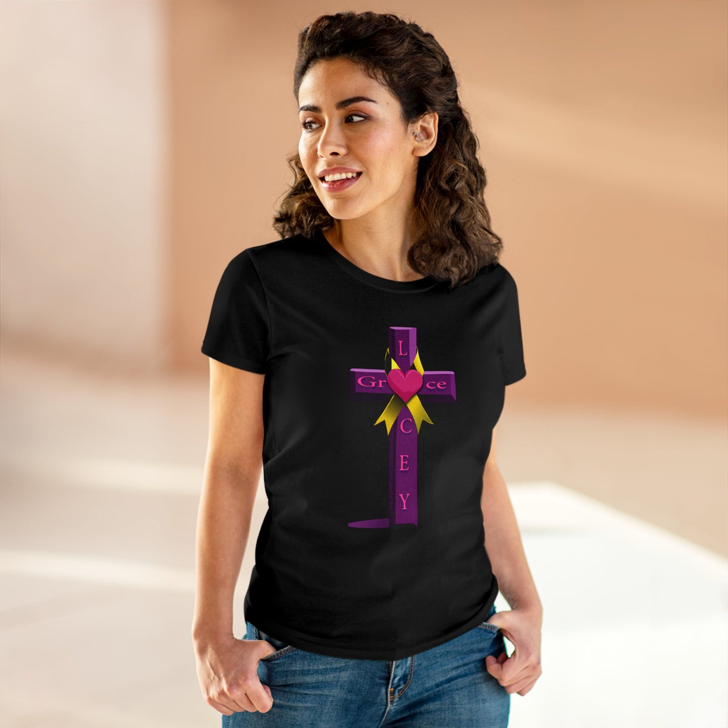 Adult Women's T-Shirt - Cross