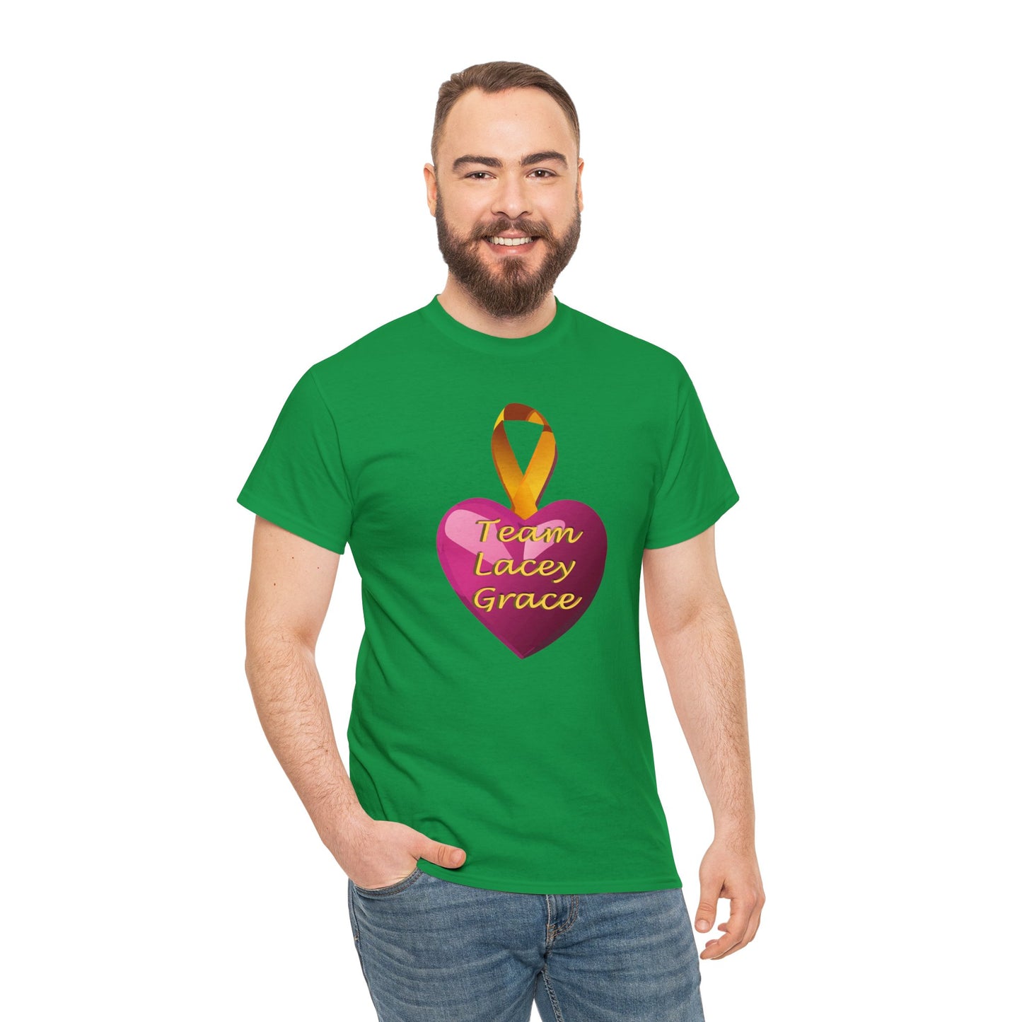 Adult T-Shirt - Heart Ornament