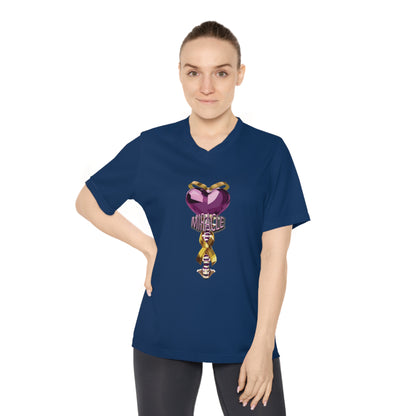 Adult Women's Performance V-Neck T-Shirt - Miracle