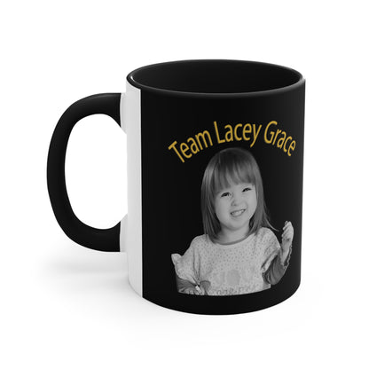 Coffee Mug - B&W Lacey