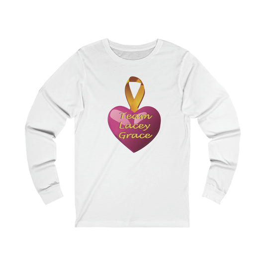 Adult Long Sleeve Tee - Heart Ornament