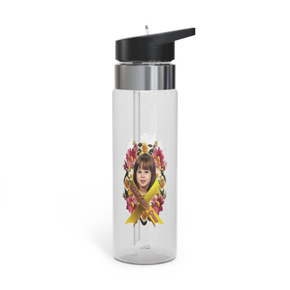 20oz Sport Bottle - Lacey w/ Flowers