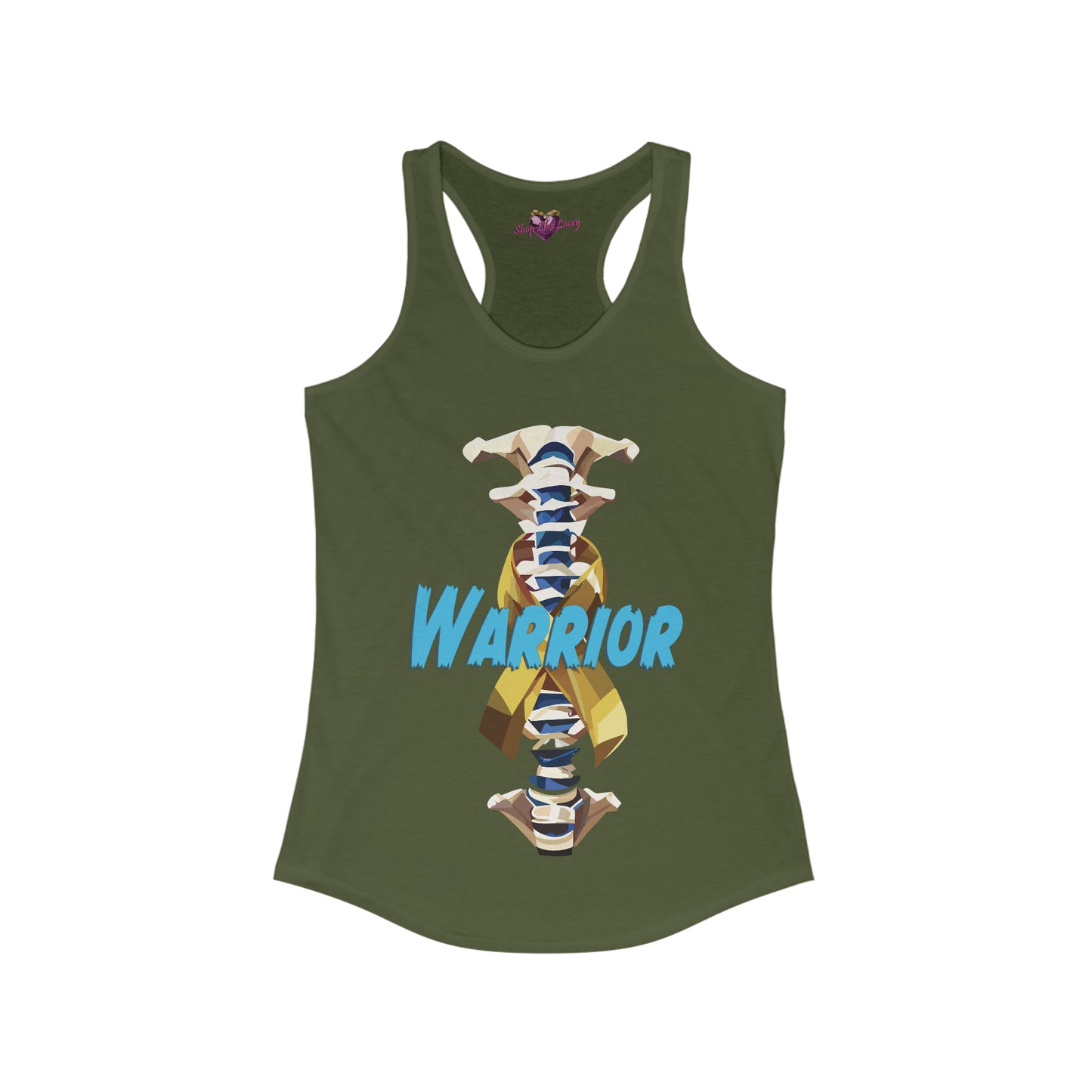 Adult Women's Racerback Tank - Warrior