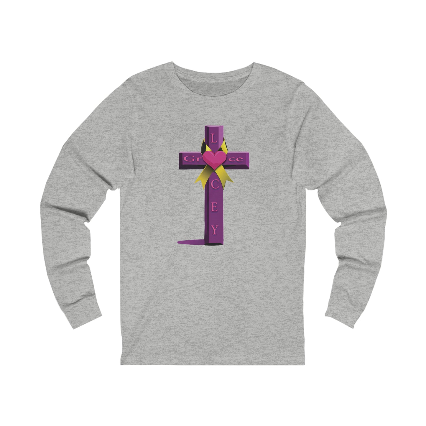 Adult Long Sleeve Tee - Cross