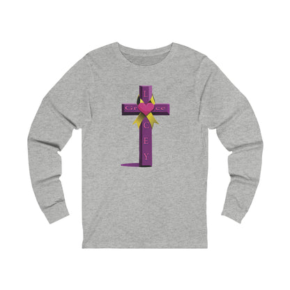 Adult Long Sleeve Tee - Cross