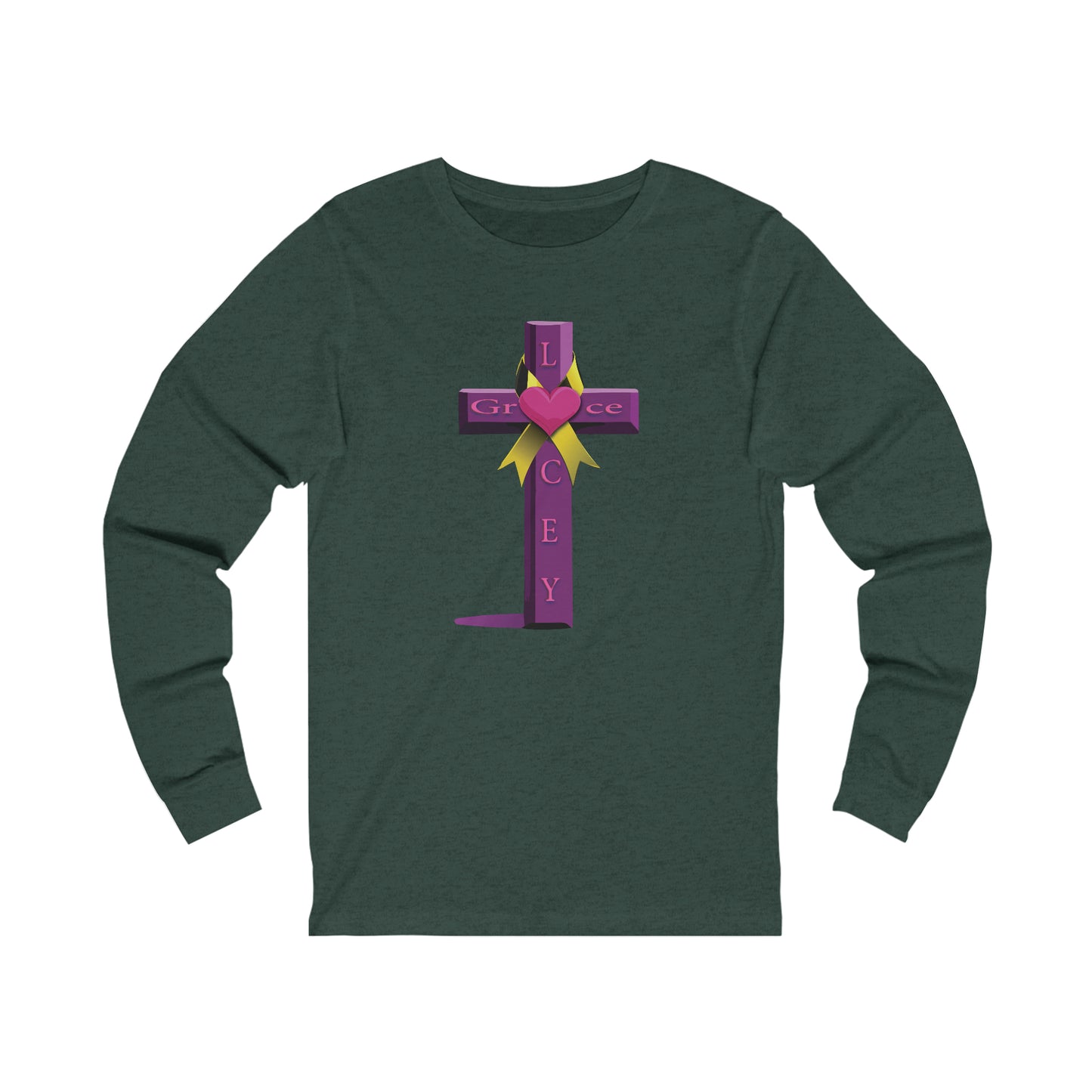 Adult Long Sleeve Tee - Cross