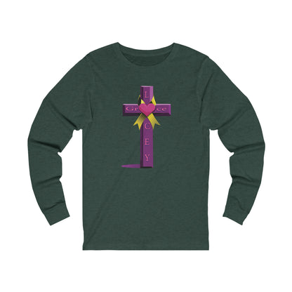 Adult Long Sleeve Tee - Cross