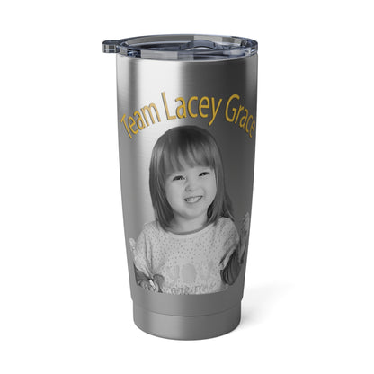 20oz Tumbler - B&W Lacey