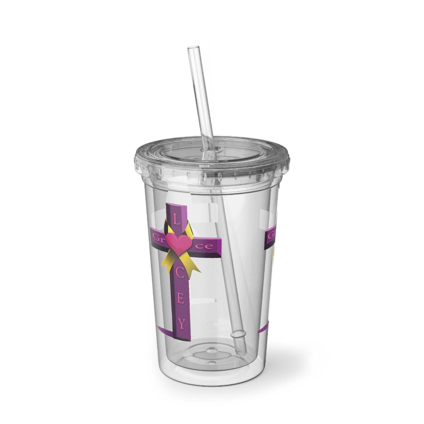 Acrylic Cup - Cross