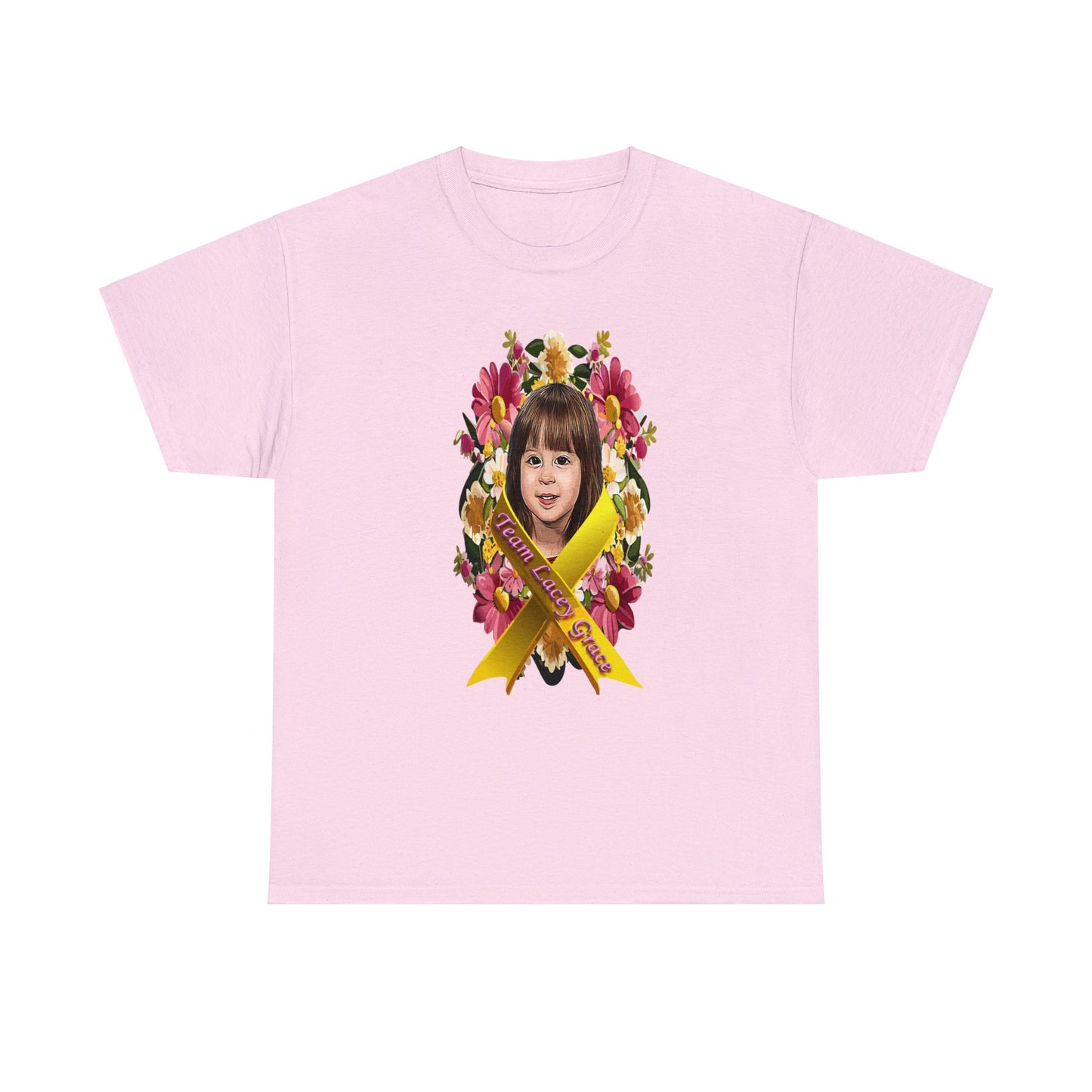 Adult T-Shirt - Lacey w/ Flowers