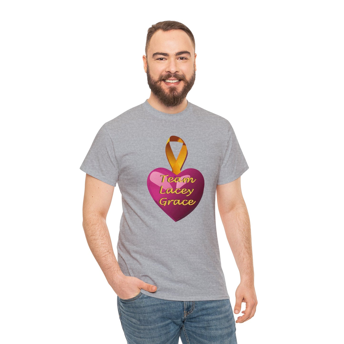 Adult T-Shirt - Heart Ornament