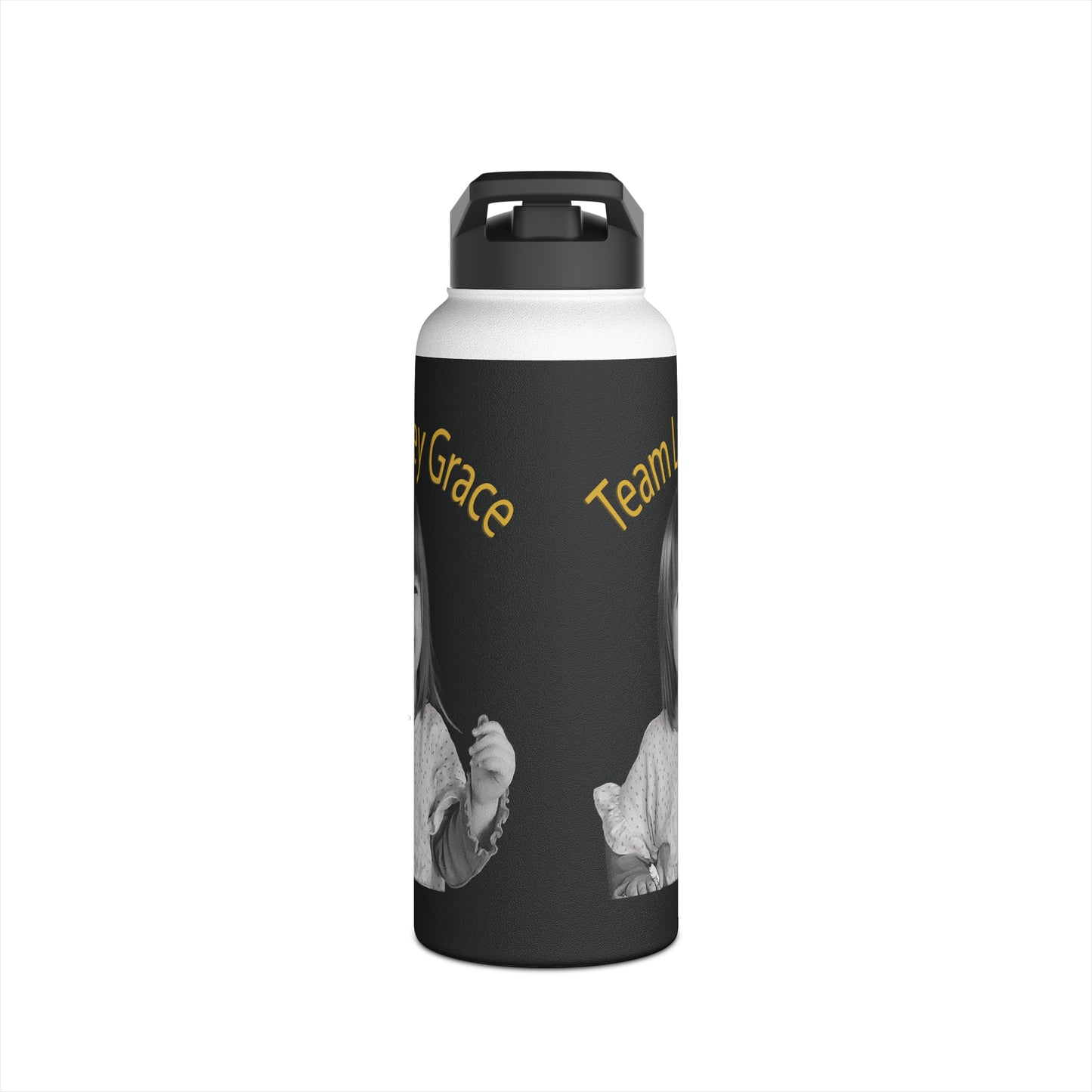 Stainless Steel Water Bottle - B&W Lacey