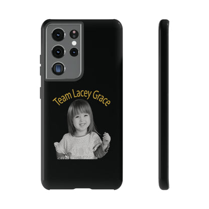 Tough Phone Cases - B&W Lacey