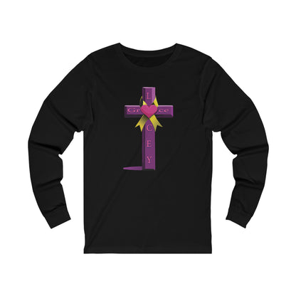 Adult Long Sleeve Tee - Cross