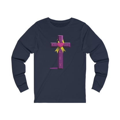 Adult Long Sleeve Tee - Cross