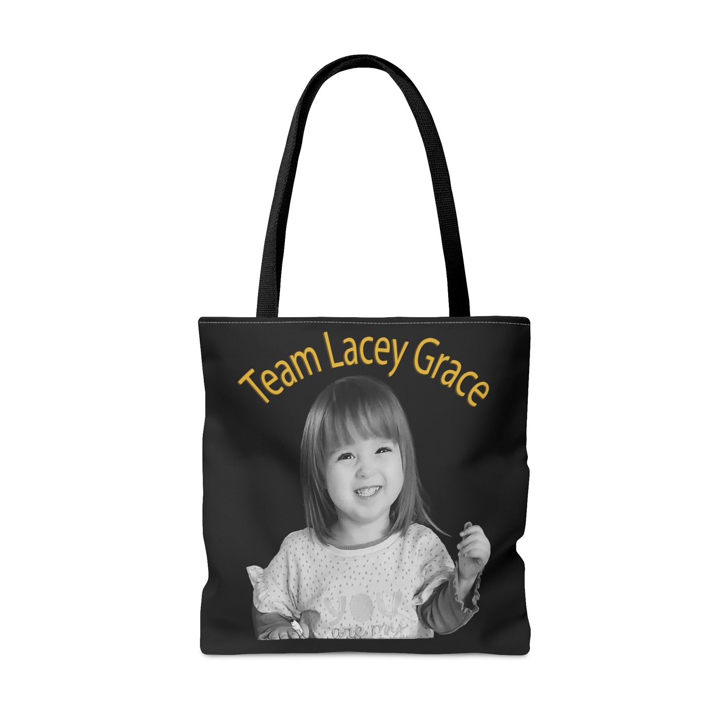 Tote Bag - B&W Lacey