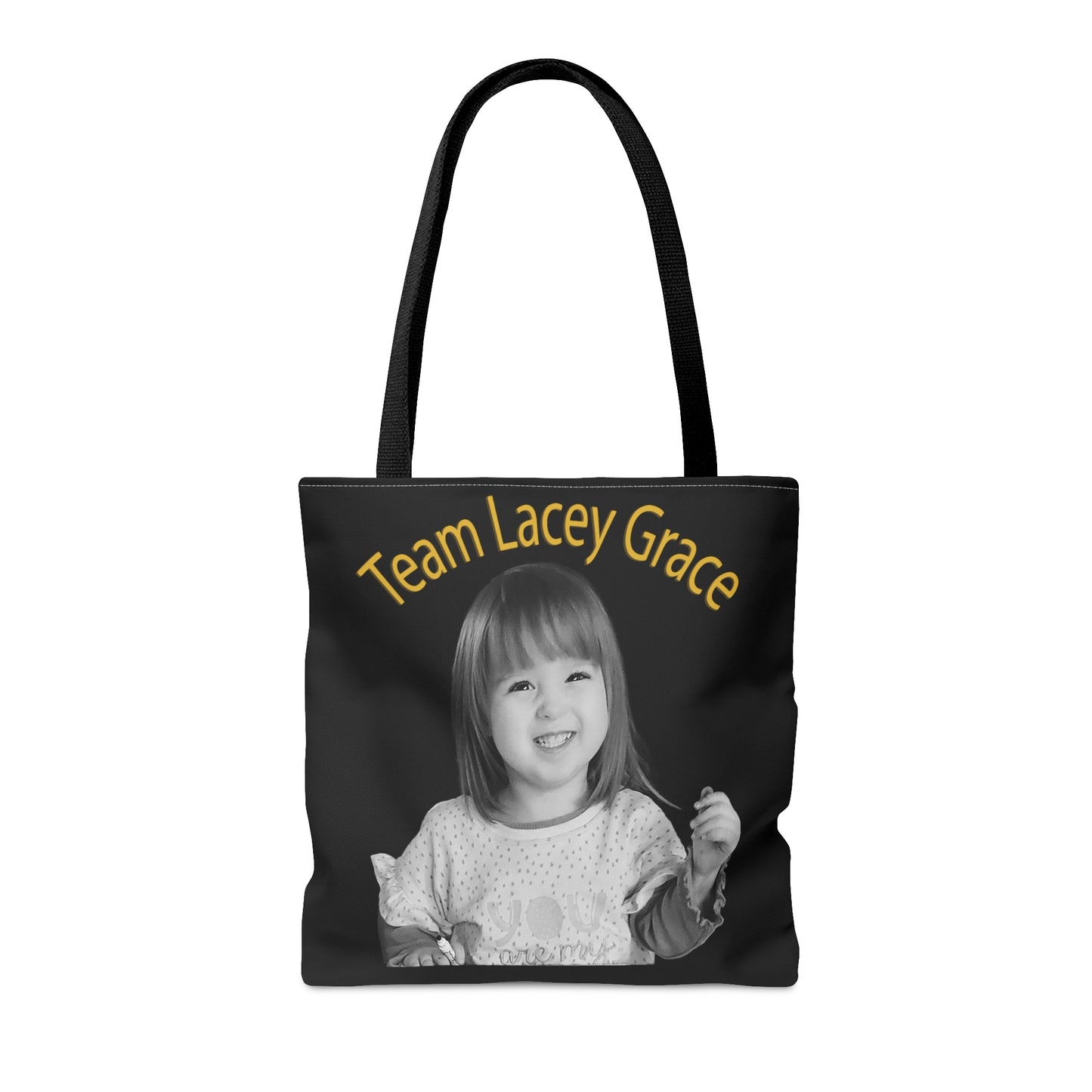 Tote Bag - B&W Lacey