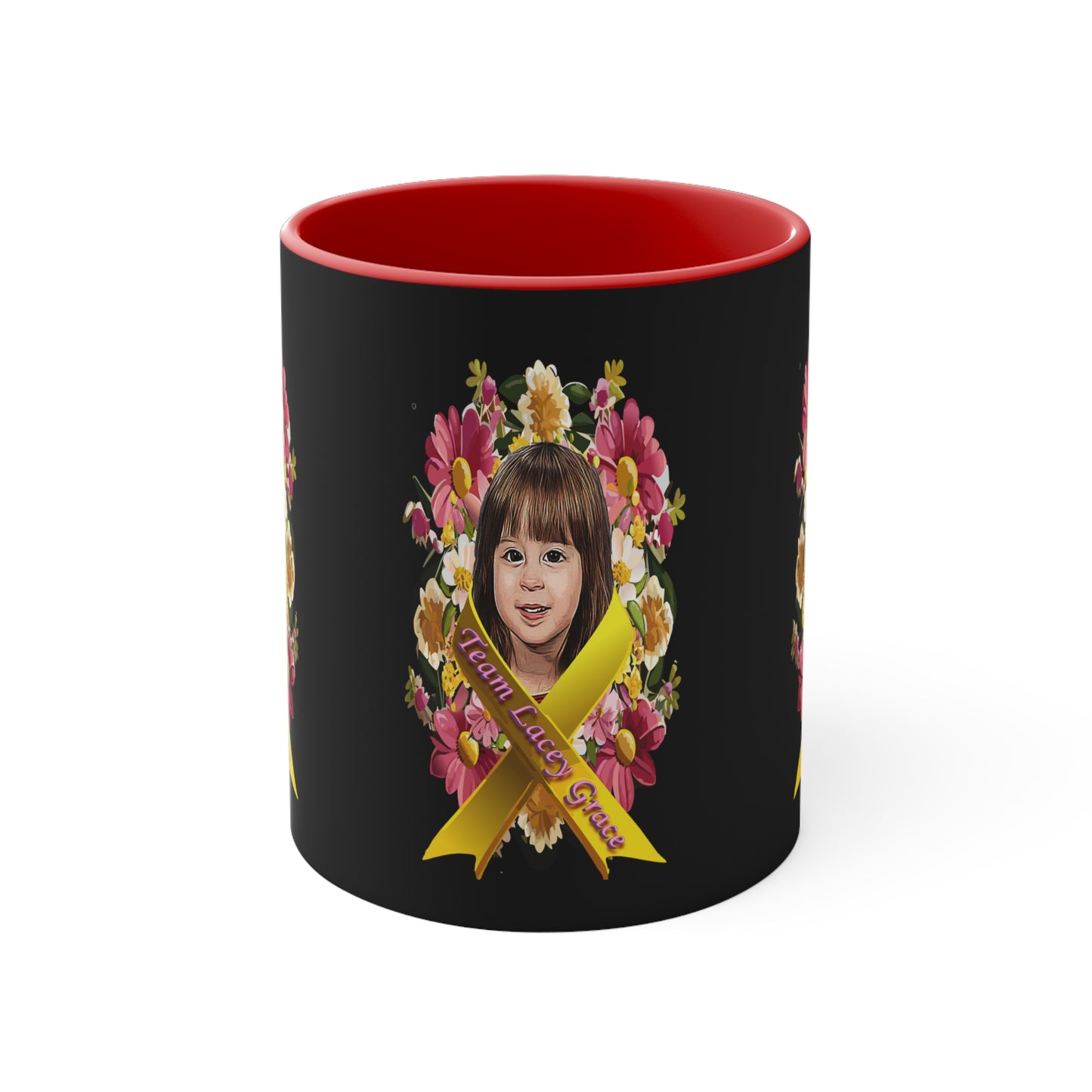 Coffee Mug - Lacey w/ Flowers