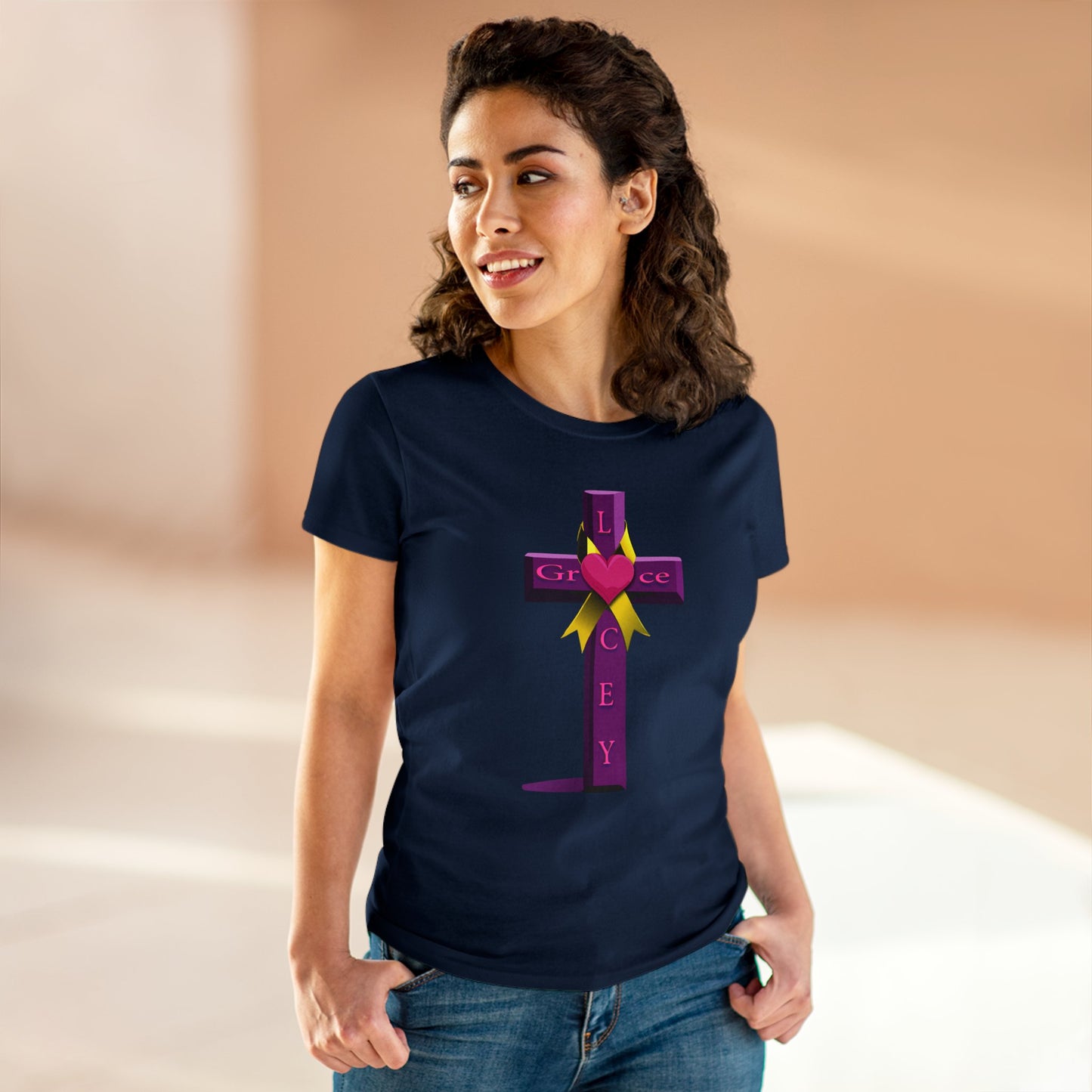 Adult Women's T-Shirt - Cross