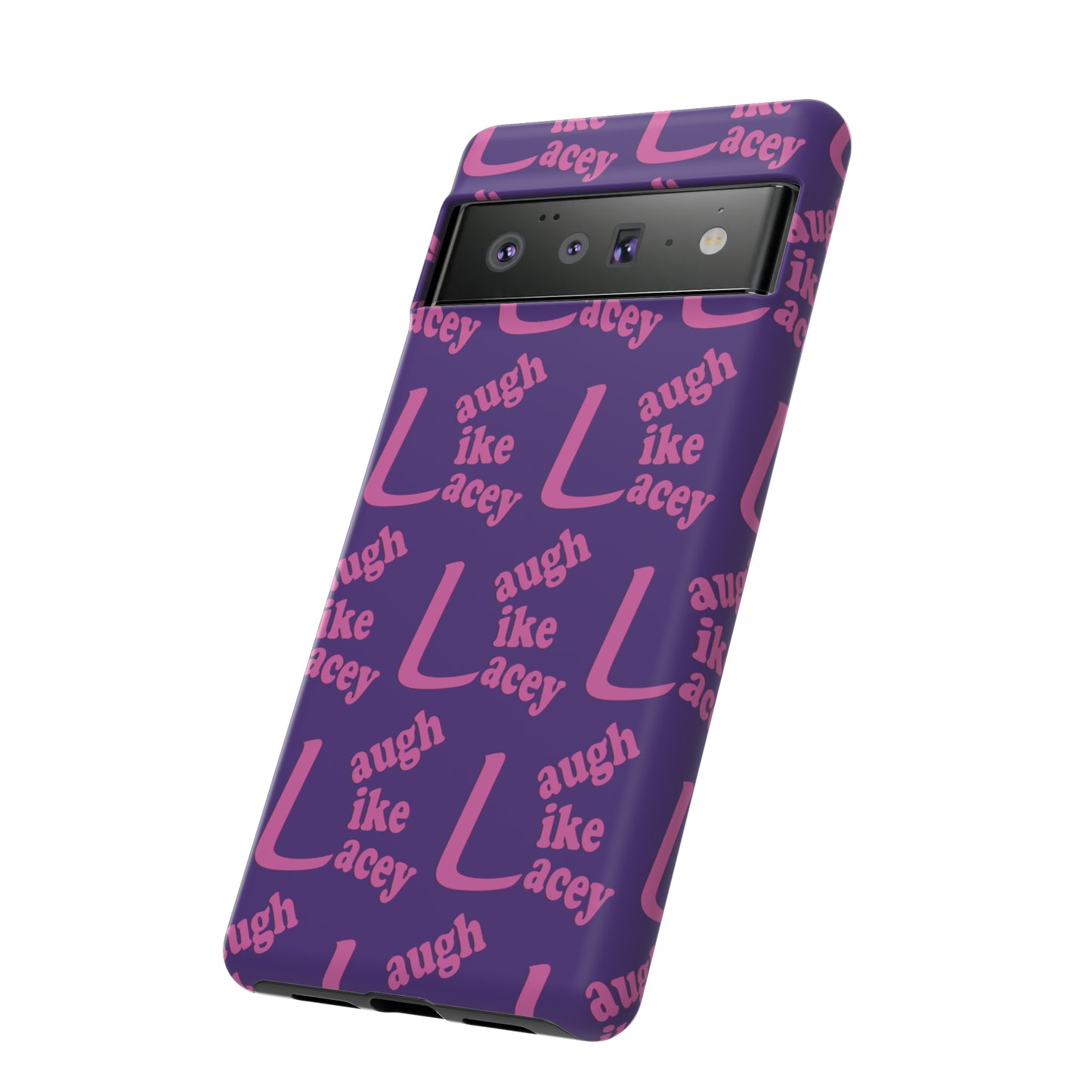 Tough Phone Cases - Laugh Like Lacey (Purple Multi)