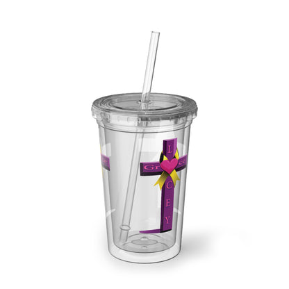 Acrylic Cup - Cross