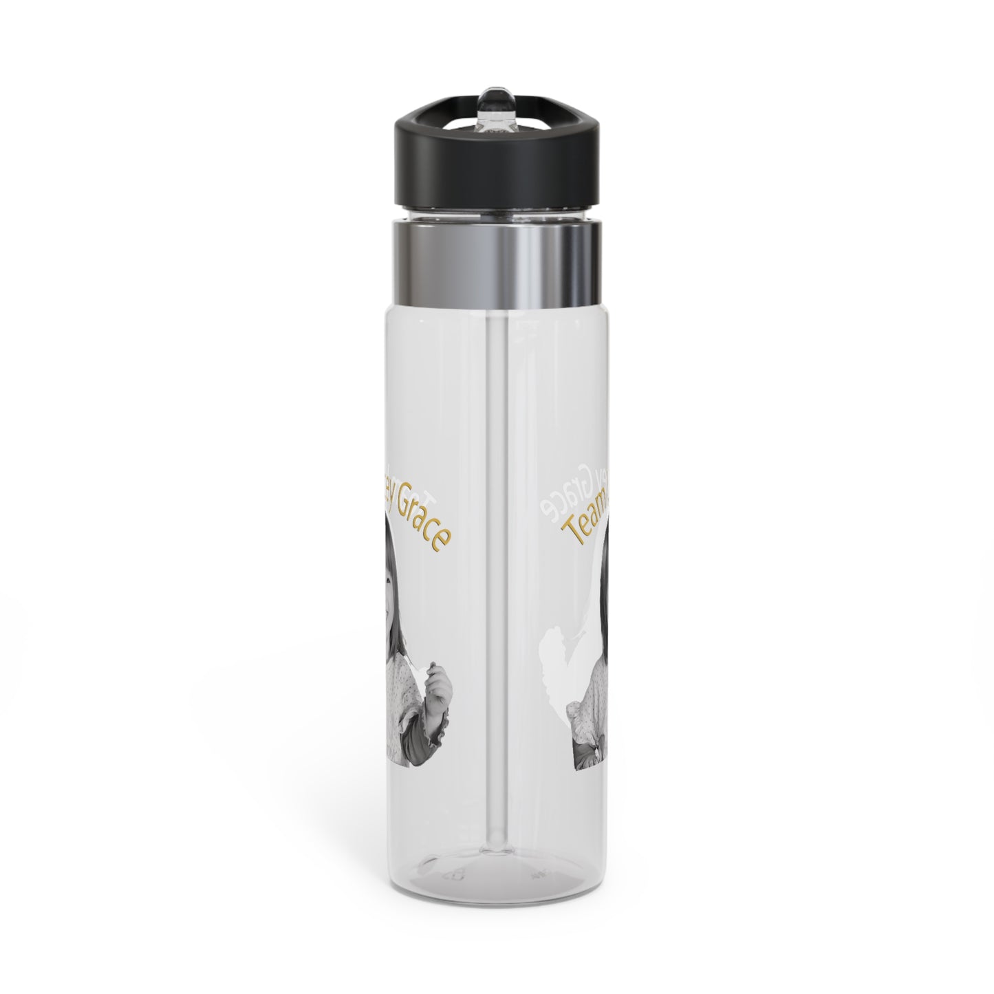 20oz Sport Bottle - B&W Lacey