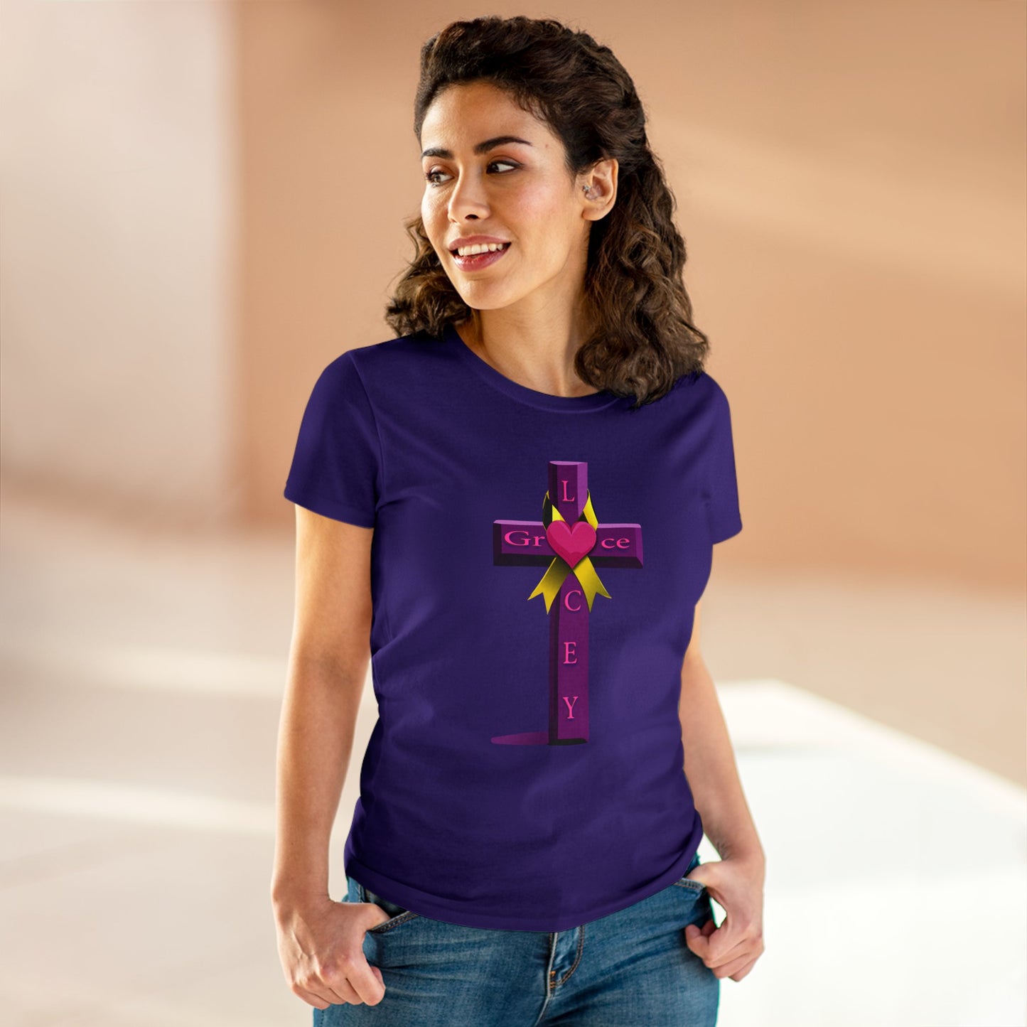 Adult Women's T-Shirt - Cross