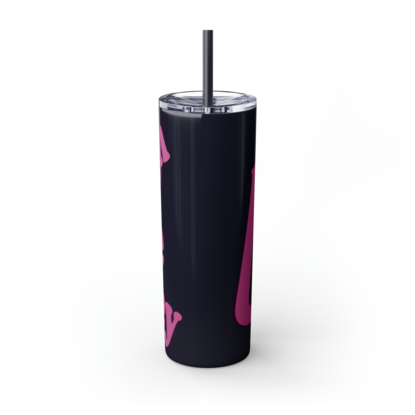 20oz Skinny Tumbler with Straw - Laugh Like Lacey