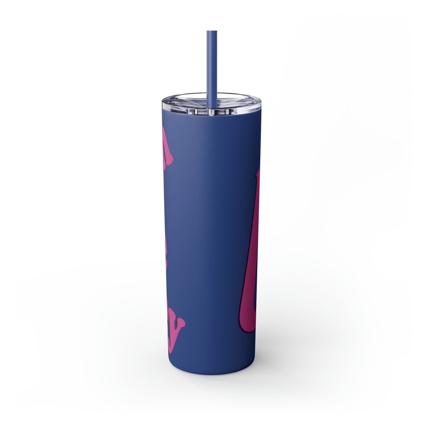 20oz Skinny Tumbler with Straw - Laugh Like Lacey