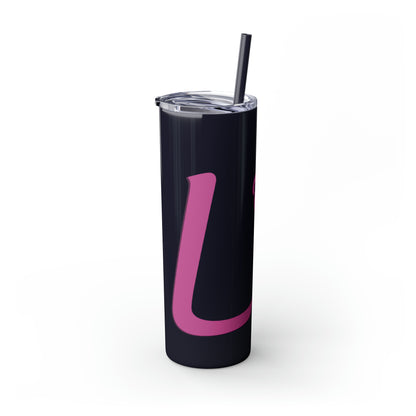 20oz Skinny Tumbler with Straw - Laugh Like Lacey