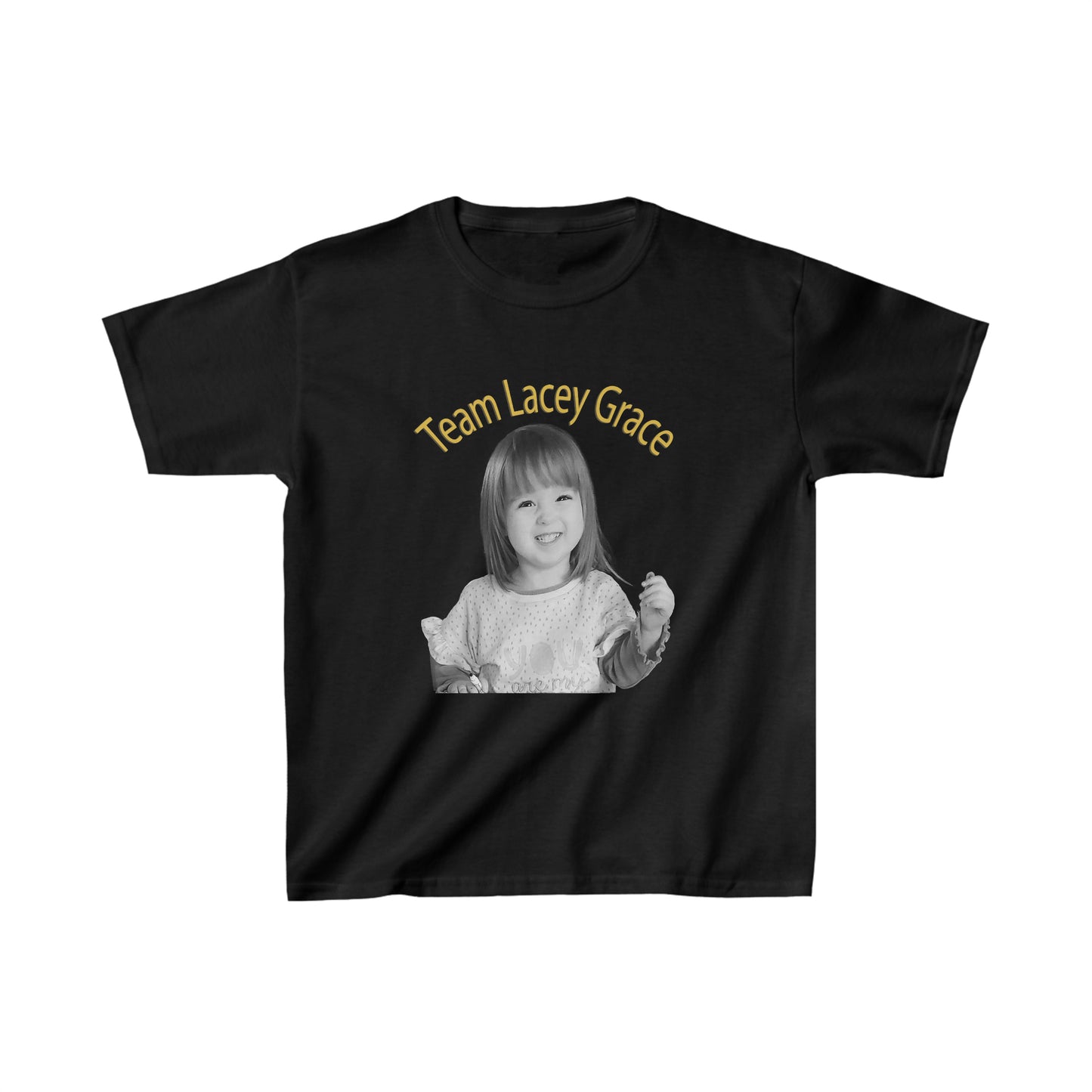 Kids T-Shirt - B&W Lacey