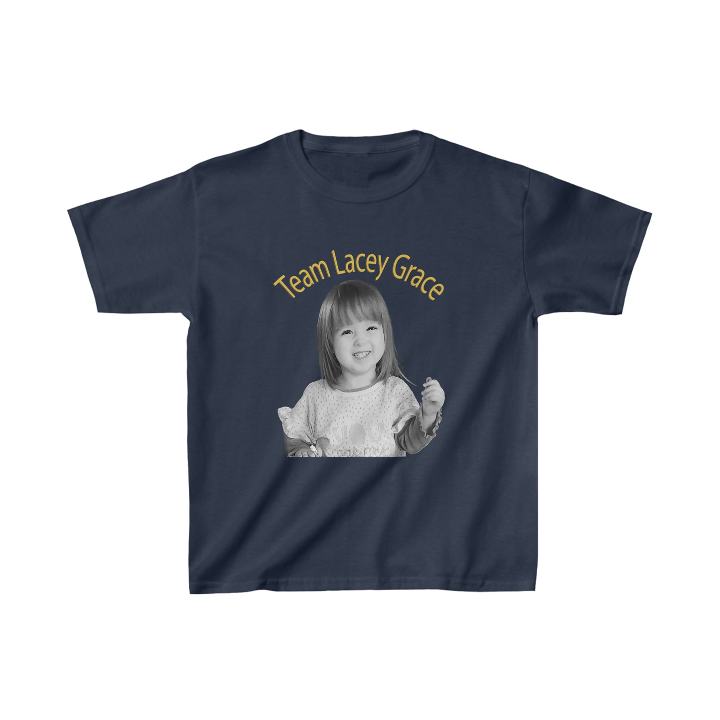 Kids T-Shirt - B&W Lacey