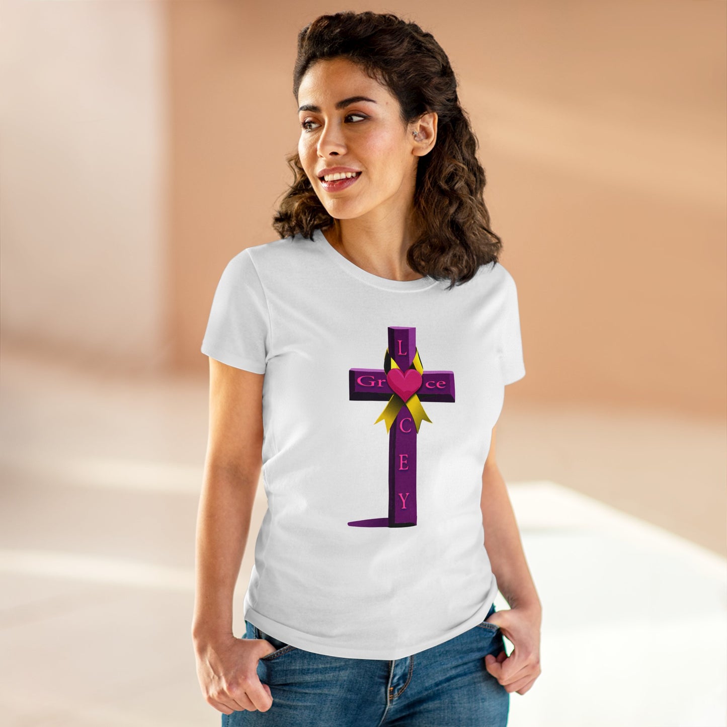 Adult Women's T-Shirt - Cross