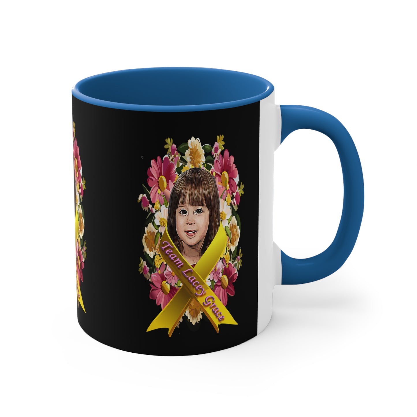 Coffee Mug - Lacey w/ Flowers